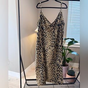 COPY - ASOS cheetah print dress